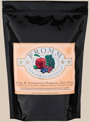 Fromm Four Star Dry Dog Food Pork & Applesauce