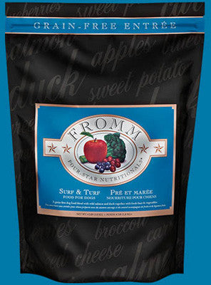 Fromm Four Star Grain Free Dry Dog Food Surf & Turf