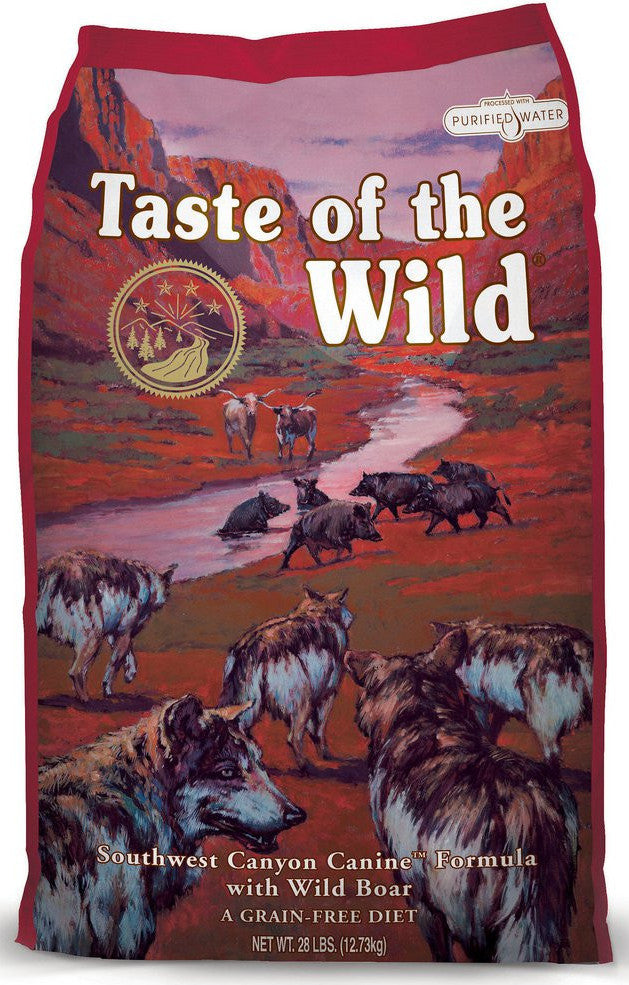 Taste of the Wild Grain Free Dry Dog Food Southwest Canyon® Canine Formula with Wild Boar
