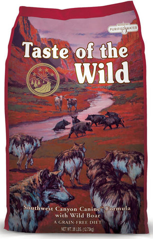 Taste of the Wild Grain Free Dry Dog Food Southwest Canyon® Canine Formula with Wild Boar