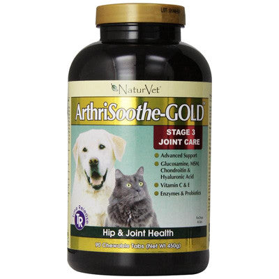 Naturvet Arthrisoothe-Gold Tablets, 90 Count