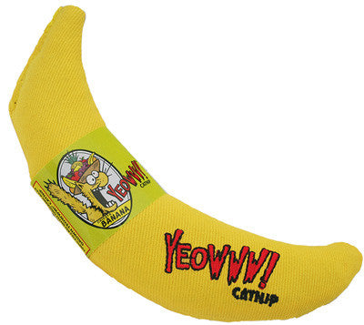 Yeowww! Banana Catnip Toy