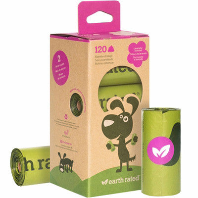 Earth Rated Scented 8 Poop Bag Refill Rolls (120 count)
