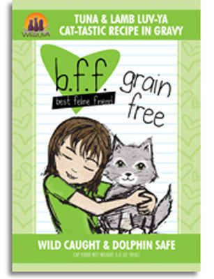 Weruva Luv Ya Recipes in Gravy Grain Free Tuna and Lamb 3oz Pouches