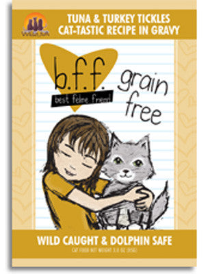 Weruva Luv Ya Recipes in Gravy Grain Free Tuna and Turkey 3oz Pouches