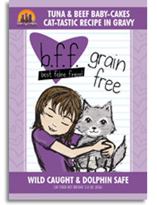 Weruva Luv Ya Recipes in Gravy Grain Free Tuna and Beef 3oz Pouches