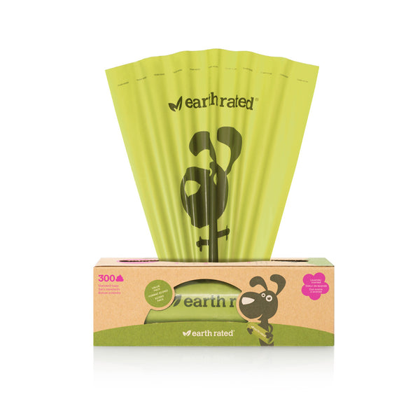 Earth Rated Poop Bags 300-Count Single Roll Various Scents