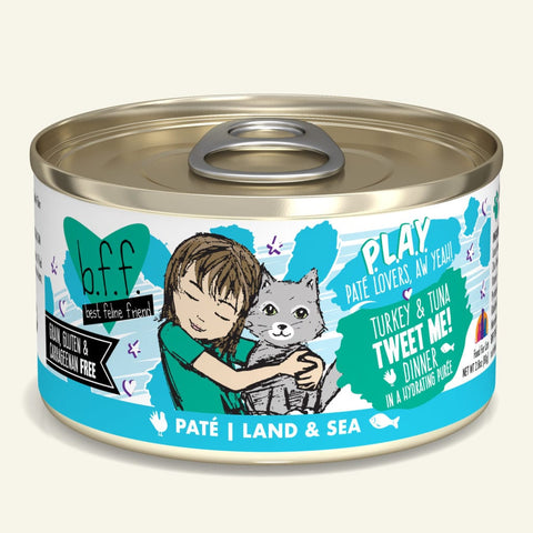 Weruva BFF Turkey & Tuna "Tweet Me" cat food 5.5 oz
