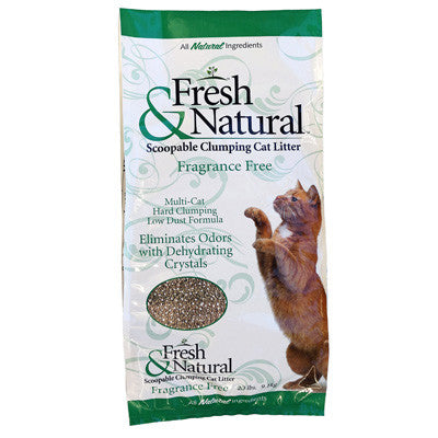Fresh & Natural Scoopable Clay Cat Litter