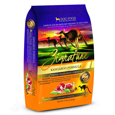 Zignature Grain Free Dry Dog Food Kangaroo