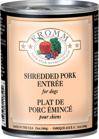 Fromm 12oz Four Star Grain Free Shredded Pork