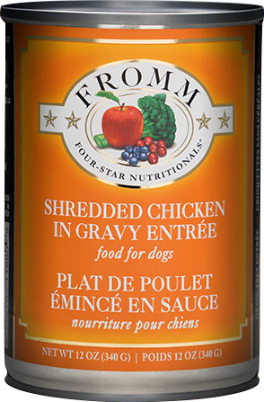 Fromm 12oz Four Star Grain Free Shredded Chicken