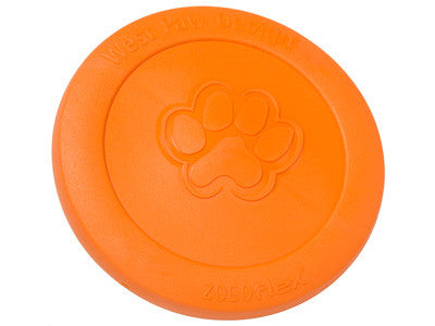 West Paw Zisc Large Orange Flying Disc