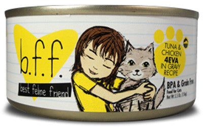Weruva Grain Free Canned Cat Food Recipes Tuna and Chicken  5.5oz