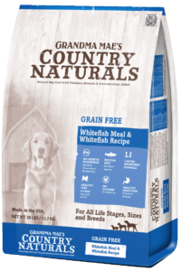 Grandma Mae's Grain-Free Whitefish Meal Recipe Dog Food