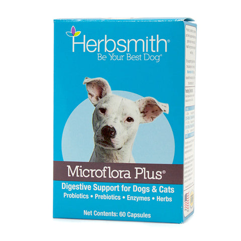 Herbsmith Microflora Plus Digestion Supplement For Dogs