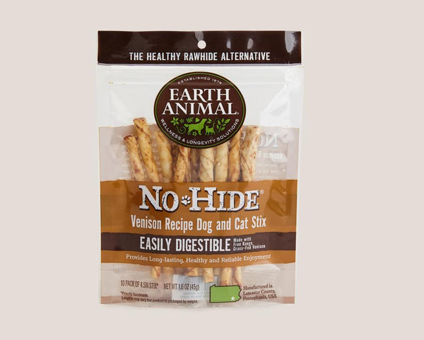 Earth Animal No Hide Chews Various Sizes & Flavors