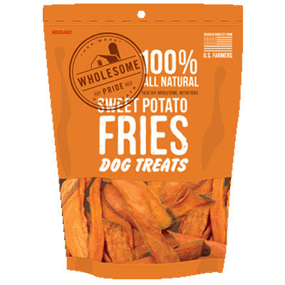 Wholesome Pride Grain Free Sweet Potato Treats/Chews (Various Types)