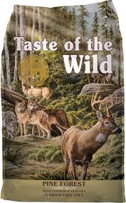 Taste of the Wild Grain Free Dry Dog Food Pine Forest Canine® Formula with Venison