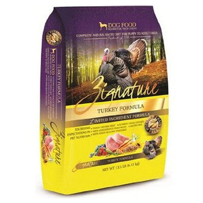 Zignature Grain Free Dry Dog Food Turkey